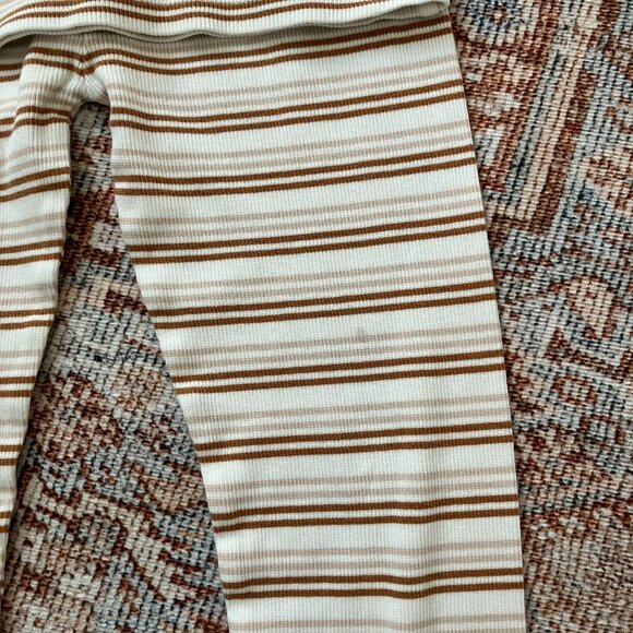 Rylee & Cru Oat & Cinnamon Striped Pajama Set - Picture 5 of 6